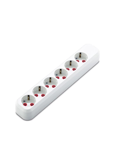 Rı-tech 6lı Klemensli Topraklı Grup Priz 001 175 610001 00 00