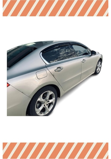 Peugeot 508 2010-2018 Modellerine Özel 4'lü Mügen Tip Cam Rüzgarlığı