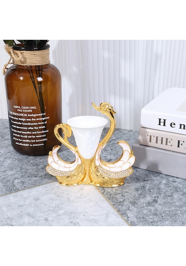 Homyl Kuğu Tabanı Tutucu Tatlı Kaşığı Organizatör Kahve