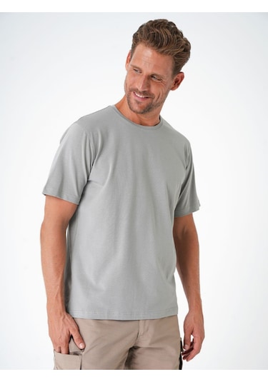Mecanık Casual Neo Organic T-shirt-gri - Xxl