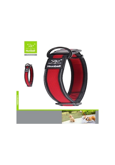 Nunbell Köpek Boyun Tasması Air-mesh 2.5cm 2749 Çok Renkli