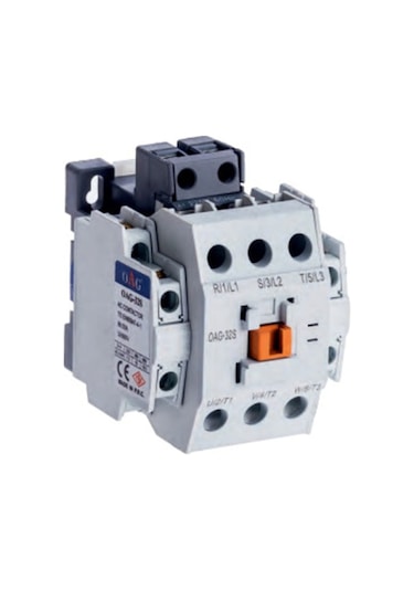 Kontaktör - Ukc2/32 Ac - 3p - 32a - 2no2nc - 220vac - 18.5 Kw - 50hz - Çift Yardımcılı