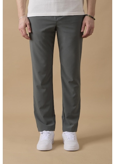 Braccas Erkek Arka Cepleri Fermuarlı Yeşil Jogger Pantolon Yeşil