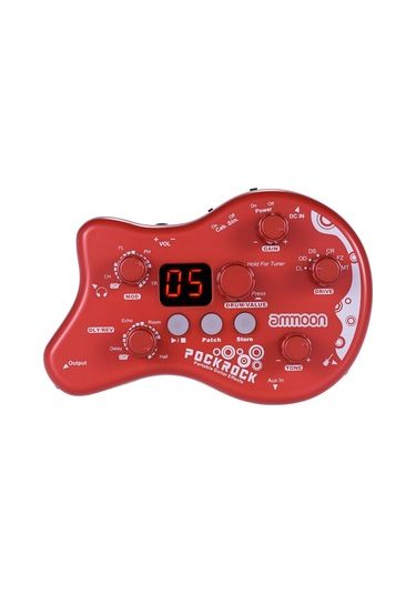Pockrock Portatif Gitar Çoklu Efektler İşlemci Efekt I2717r-eu