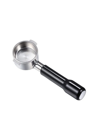 Metabagua Ecp3420 Ec155 Bco430 Ec260 Için 51mm Portafilter, 51mm Dipsiz Portafilter 2 Kulak Yedek Parçaları Vef58n Siyah - Gri