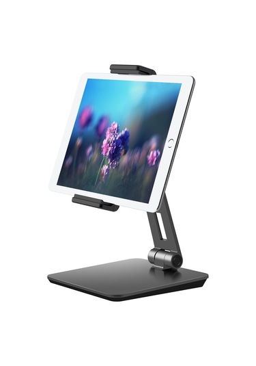 Cbtx Ap-7xn Masaüstü Tablet Tutucu Taşınabilir Telefon Standı İpad Pro Desteği 7-13 İnç Cihazlarla Uyumlu - Koyu Gri