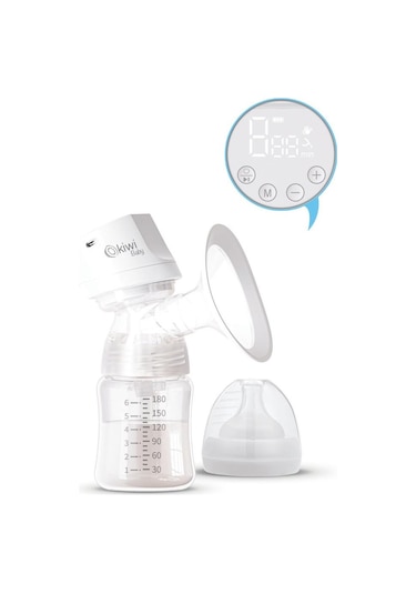 Kiwi Baby Led Ekranlı Sessiz Çalışma Geri Akış Önleyici Tasarımlı Şarjlı Göğüs Pompası Kbaby-54