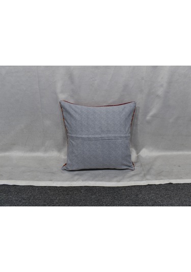 Zehra Abla Halı Yeni El Dokuma Dekoratif Kilim Kırlent Yastık Kılıfı 6703 Çok Renkli