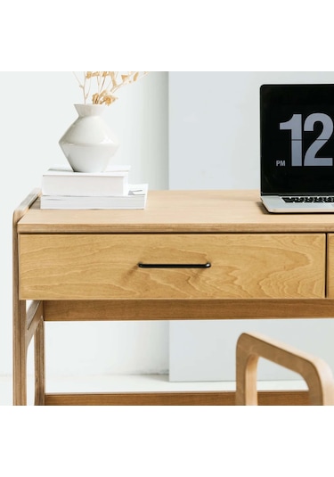 Woodesk Mistral Ahşap Çalışma Masası 120x65 Tik Renk Cpt4633-120