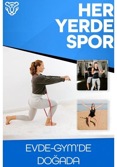 8li Giga Set 5+15+25 Kg + 5li Pilates Direnç Bandı Barfiks Lastiği Loop Band Mavi Ton Çok Renkli
