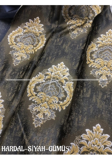 Fon Perdetaç Marka Claose Desen Damask Motifli Fon
