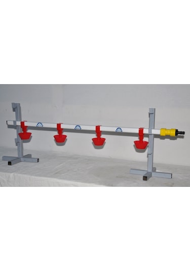 Nipel Suluk Sistemi 80 Cm 4 Yaylı Çanaklı