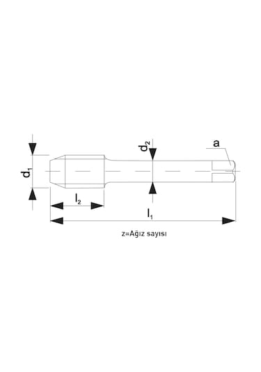 Fett Unc 1-8 Narex 0204 Dın N-352 Hss 3'lü El Takım Kılavuzu