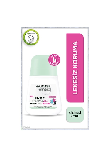 Garnier Mineral Lekesiz Koruma Kadın Roll-On 50 ML
