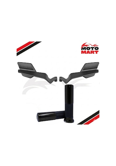 Cf Moto 150 Nk Aksesuar Seti-katlanır Aynalı-siyah-ma11053