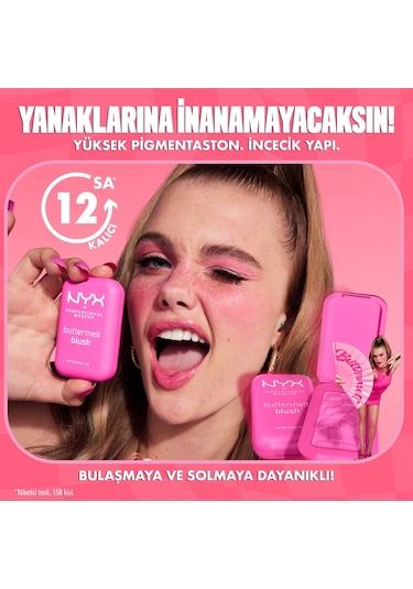 Nyx Buttermelt Blush Kremsi Pudra Allık - 08 Getting Butta 08