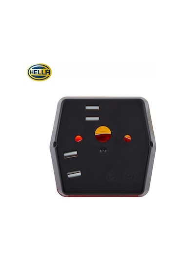 Hella Stop Lambası Kare Sarı-kırmızı 101 95 Mm