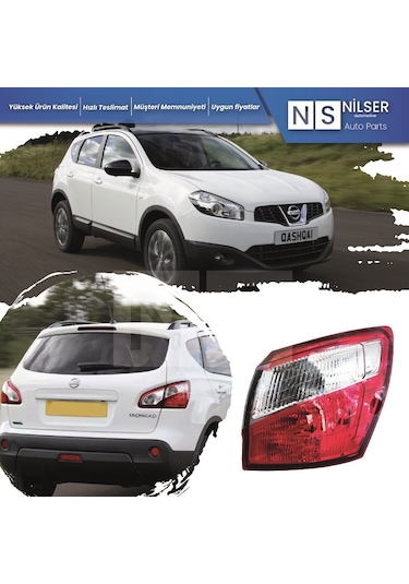 Nissan Qashqaı Sağ Arka Stop Dış Ledli 2010-2013