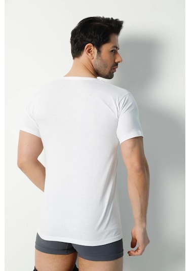 Saran Erkek Penye %100 Pamuk Bisiklet Yaka Fanila Atlet 3006 - 6 Adet 001 Saran Erkek Penye %100 Pamuk Bisiklet Yaka Fanila Atlet 3006 - 6 Adet 001