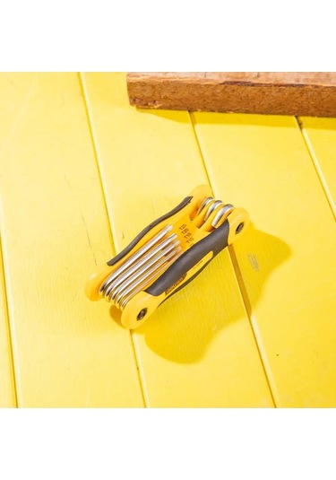 Delitools 1,5-8mm Cr-v Katlanabilir Altıgen Anahtar Seti 151267300