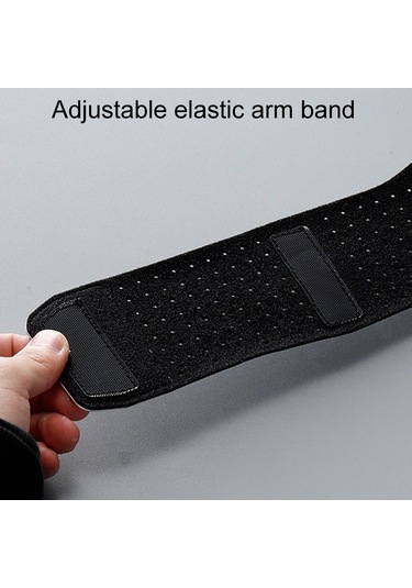 Açık Hava Sporları Yansıtıcı Cep Telefonu Kol Çantası Fitness Taşınabilir Cep Telefonu Paketi Gri Gri