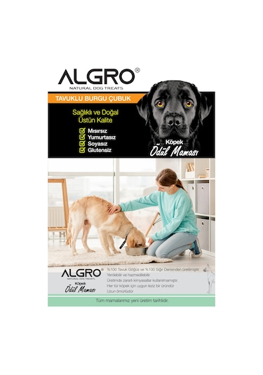 Algro Tavuk Göğüs Etli Jumbo Boy Burgu Çubuk 240 G