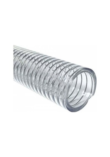 Şeffaf Telli Hortum - 25Mm (1") (5 Metre)