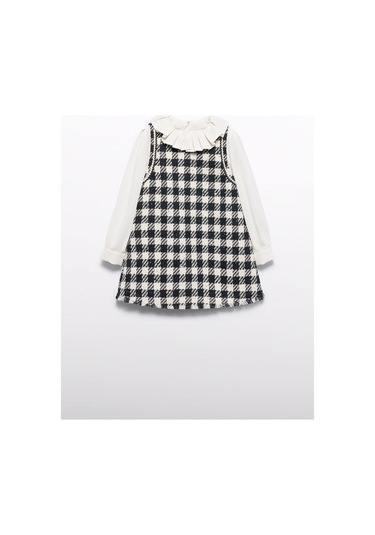 Mayoral Abel&lula Kız Çocuk Pullu Uzun Kol Elbise Siyah