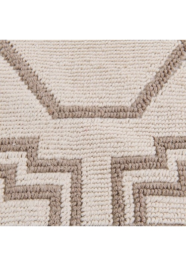 Evidea Soft Klas 2'li Banyo Paspası - Ekru / Bej - 60x100 Cm + 50x60 Cm Ekru / Bej