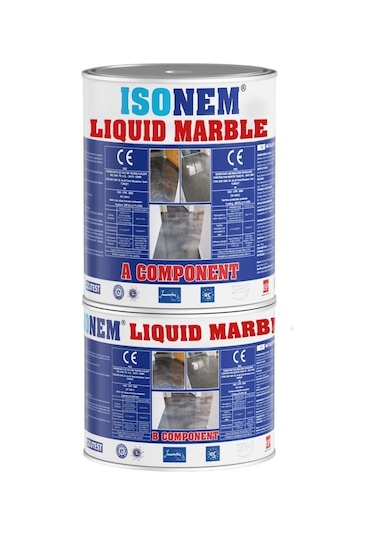 İsonem Liquid Marble Tezgah Ve Zemin Kaplaması 2.5 Kg Set Diğer