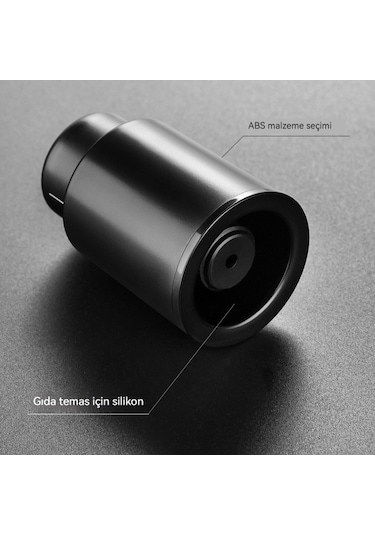 Vakumlu Şarap Dosyasını Pompalamak İçin Tüm İşlemleri Basmak