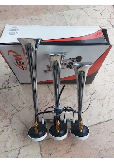 Aem Dali Dali 24 Volt Arap Korna Üçlü Havalı Korna