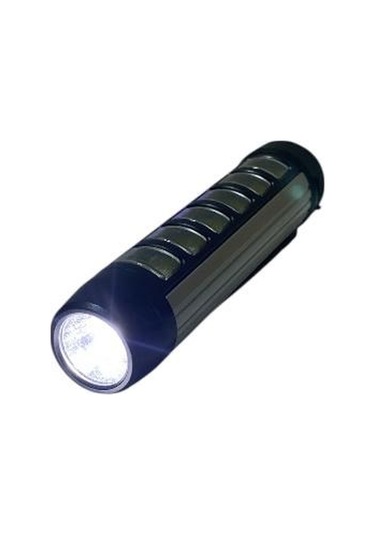 15 Cm Usb Şarjlı El Feneri 1687 Gri