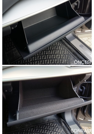 Togg T10f Sedan Konfor Seti - Araç İçi Eşya Ceplerine Özel Kumaş Kaplama Togg T10f Sedan