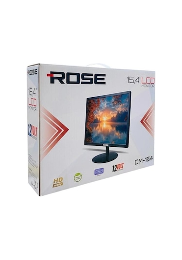 Rose Dm-154 15.4 Monitör Hdmı-vga 12volt/220