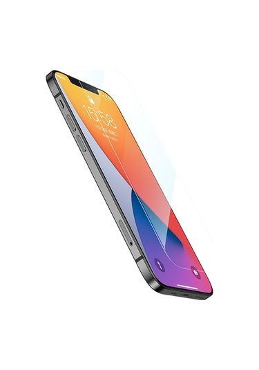 Ally iPhone Uyumlu 12 Pro Max 6.7-inch Tempered Cam Ekran Koruyucu- 5775