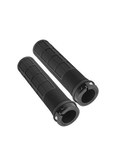 Qingmipy Dağ Bisikleti Tutamak Korumaları - Tpr+alüminyum Alyuminyum Kilitleme - Kaymazsız Dokulu - Dayanıklı - 1 Çift Dağ Ve Yol Bisikletleri İçin