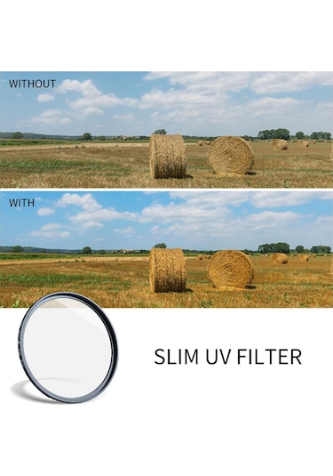 K&F Concept 49 MM MC-UV Yüksek Optik Slim Filtre