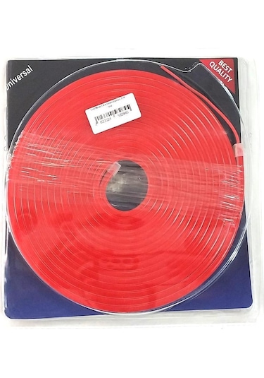 Led Neon Flex 6mm Kırmızı 12v - 5mt