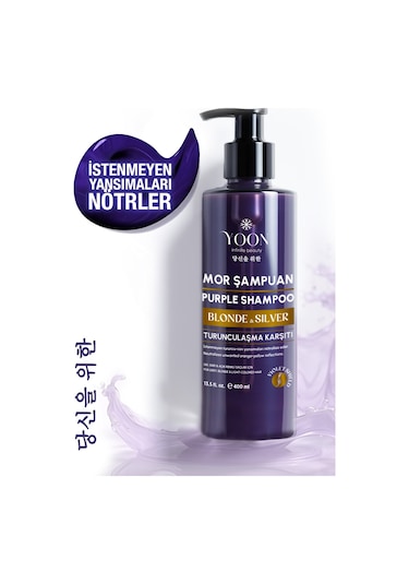 Yoon Turunculaşma Karşıtı Mor Şampuan 400 ML