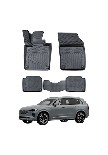 Volvo Xc90 Plug-ın 2024- Uyumlu Araca Özel Lüx 4d Paspas