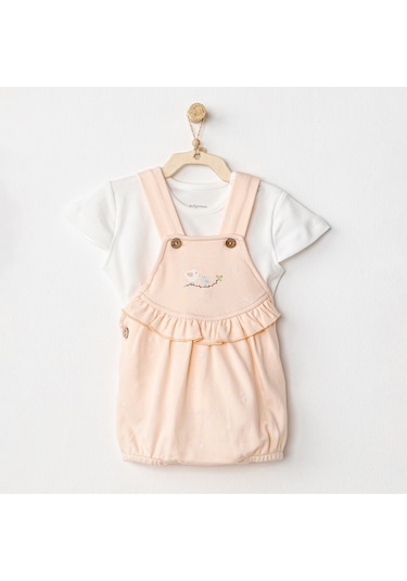 Andywawa Spring Birds Bebek Salopet Takımı AC24528