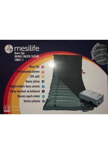 Mesilife Boru Tipi Havalı Hasta Yatağı Boru Tipi Havalı Yatak