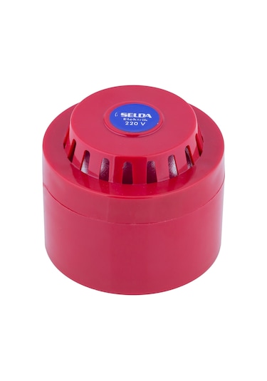 1001-220v İkaz Kornası Plastik