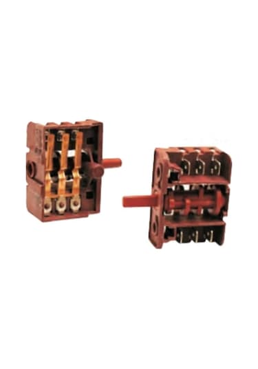 Kumtel Uyumlu Fırın Anahtarı Çevirmeli Polyemit Üçlü Soketli - 421867558