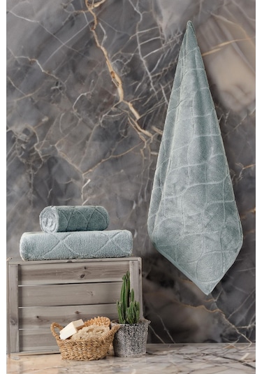Varol Voli Micro Cotton Banyo Havlusu 70x140cm Mint-70x140cm Mint