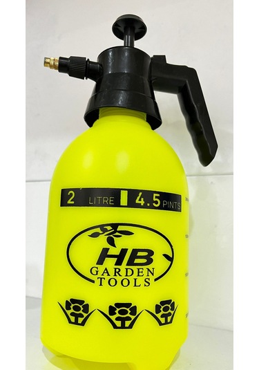 2 Litrelik Basınçlı Ilaçlama,gübreleme,dezenfektan Pompası Sarı