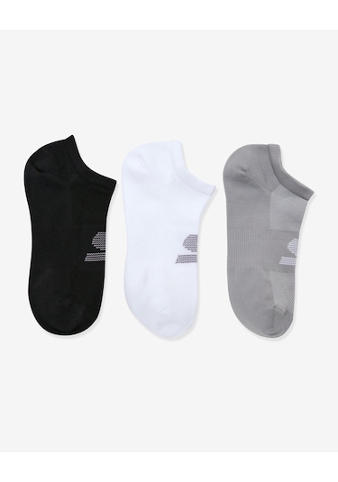 Skechers U 3 Pack Low Cut Sock Unisex Çok Renkli Çorap S192263-900 Çok Renkli