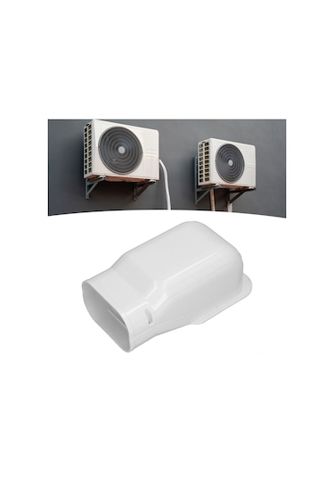 Ximistore9 Pvc Klima Boru Koruyucu, Duvar Hatlarını Gizle Ve Koru, 5-10hp Uyumlu, Hızlı Kurulum, Dayanıklı