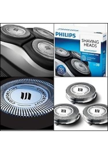 Philips Tıraş 1000-3000 Serisi Sh30 Yedek Bıçak Seti 3'lü